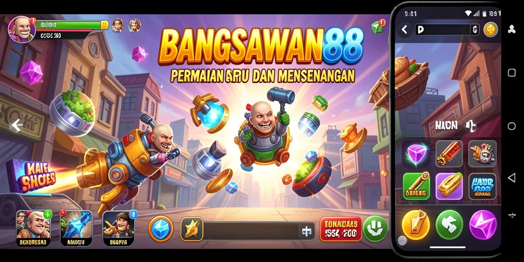 Tampilan menarik dari gameplay BANGSAWAN88 yang penuh tantangan.