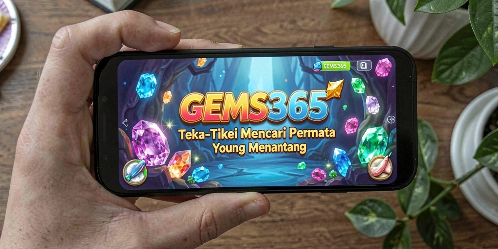 Tampilan gameplay menarik dari GEMS365 dengan tantangan puzzle.