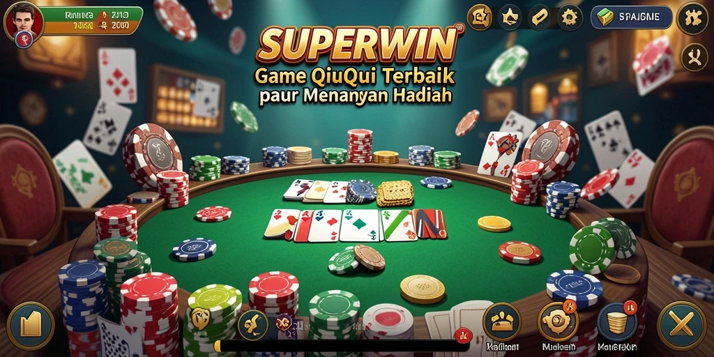 Screenshot gameplay QiuQiu di SUPERWIN yang seru.